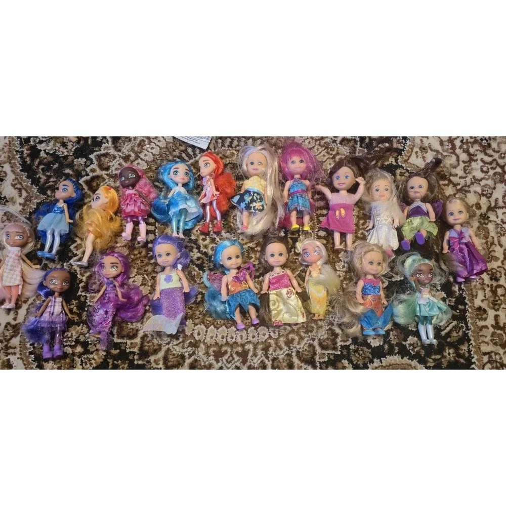 Mini‎ Doll Lot – LOL, BRQYZ, And Mini Barbie Dolls  Toy Bundle 20 DOLLS